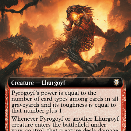 Pyrogoyf (M3C-059) - Modern Horizons 3 Commander: (Extended Art) Foil