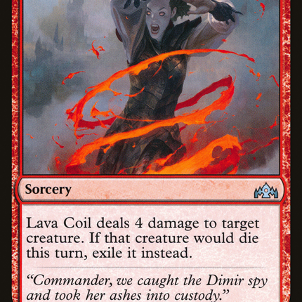 Lava Coil (GRN-108) - Guilds of Ravnica Foil