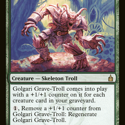 Golgari Grave-Troll (RAV-167) - Ravnica: City of Guilds