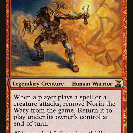 Norin the Wary (TSP-171) - Time Spiral Foil