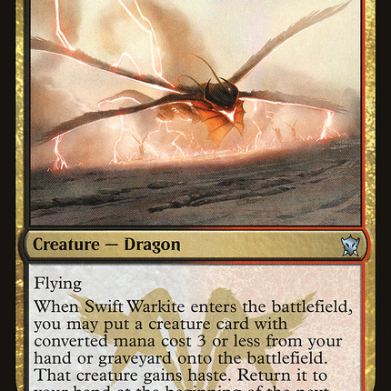 Swift Warkite (DTK-233) - Dragons of Tarkir Foil