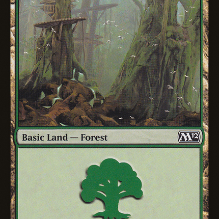 Forest (M12-246) - Magic 2012 Foil