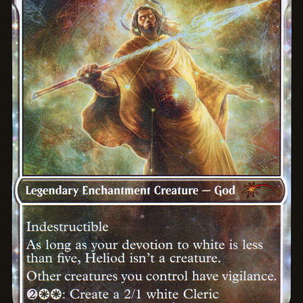 Heliod, God of the Sun (SLD-068) - Secret Lair Drop: (enchantment, Showcase) Foil