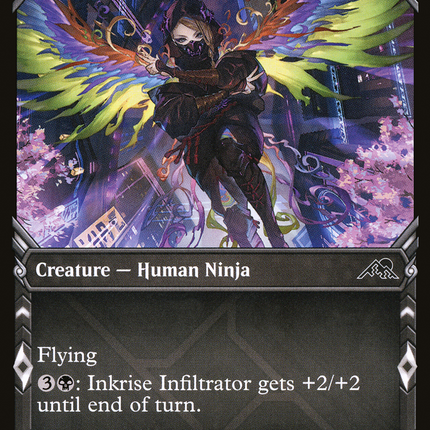 Inkrise Infiltrator (NEO-341) - Kamigawa: Neon Dynasty: (Showcase)