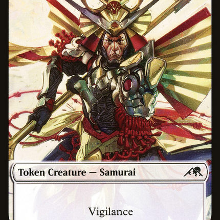 Samurai (NEO-003) - Kamigawa: Neon Dynasty Tokens Foil