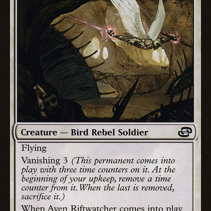 Aven Riftwatcher (PLC-001) - Planar Chaos Foil