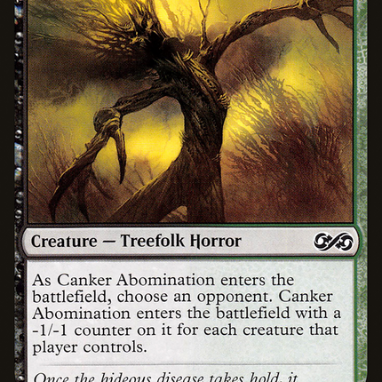 Canker Abomination (UMA-212) - Ultimate Masters Foil