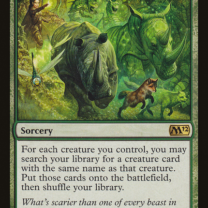 Doubling Chant (M12-170) - Magic 2012 Foil