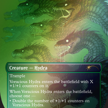 Voracious Hydra (SLD-1491) - Secret Lair Drop (Borderless) Foil