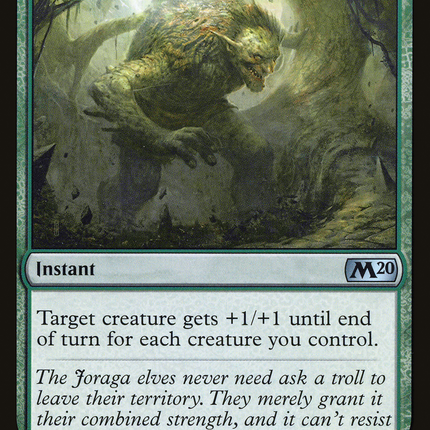 Might of the Masses (M20-182) - Core Set 2020 Foil