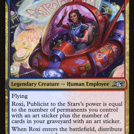 Roxi, Publicist to the Stars (UNF-177) - Unfinity Foil