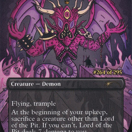 Lord of the Pit (SLD-715) - Secret Lair Drop (Borderless)