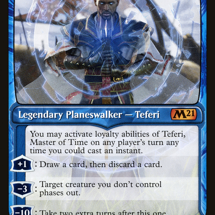 Teferi, Master of Time (M21-290) - Core Set 2021: (Showcase)
