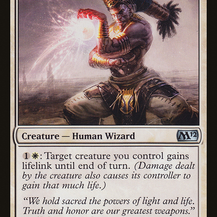 Alabaster Mage (M12-002) - Magic 2012 Foil
