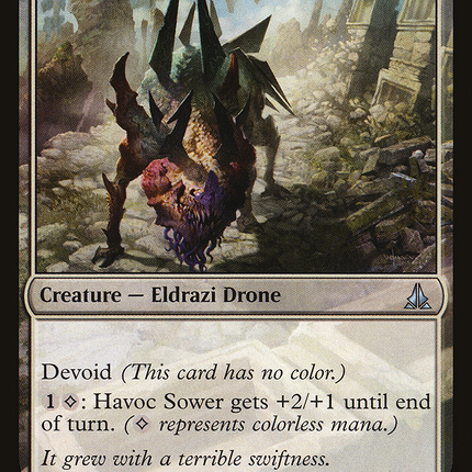 Havoc Sower (OGW-071) - Oath of the Gatewatch: (devoid) Foil