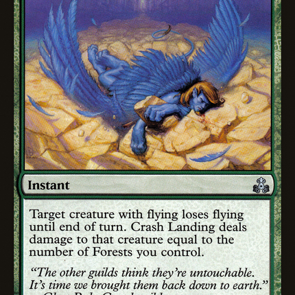 Crash Landing (GPT-082) - Guildpact Foil