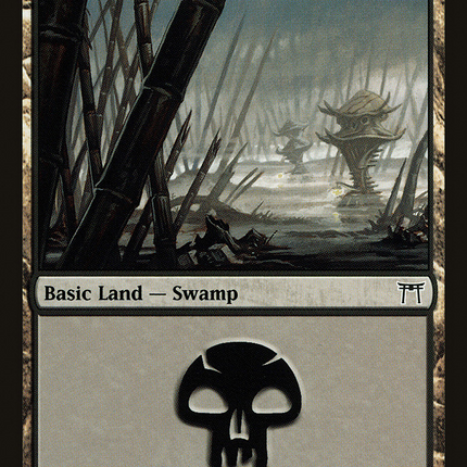 Swamp (CHK-296) - Champions of Kamigawa