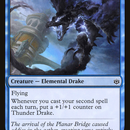 Thunder Drake (WAR-073) - War of the Spark Foil