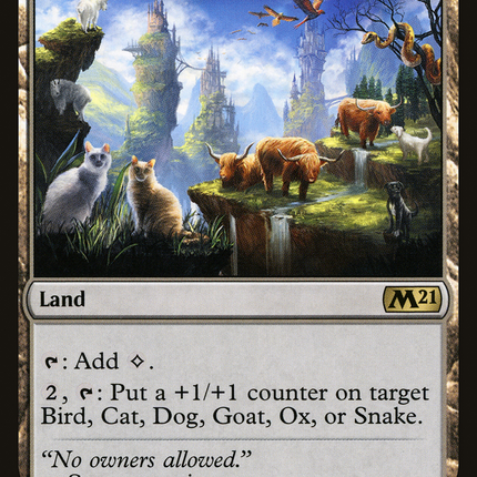 Animal Sanctuary (M21-242) - Core Set 2021 Foil