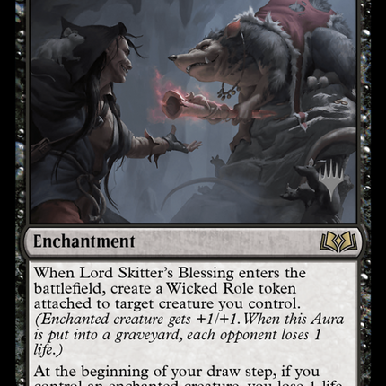 Lord Skitter's Blessing (PPWOE-098) - Wilds of Eldraine Promos Foil
