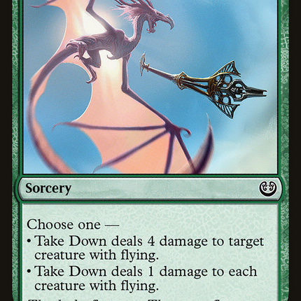 Take Down (KLD-170) - Kaladesh Foil