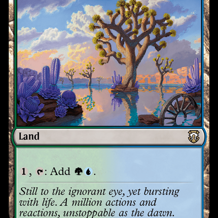 Overflowing Basin (M3C-362) - Modern Horizons 3 Commander Foil