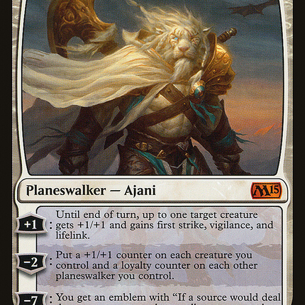 Ajani Steadfast (M15-001) - Magic 2015