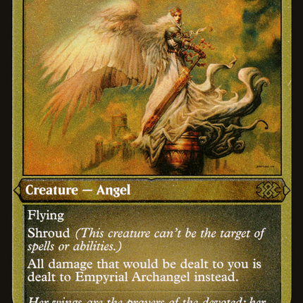 Empyrial Archangel (Foil Etched) (2X2-493) - Double Masters 2022 Foil