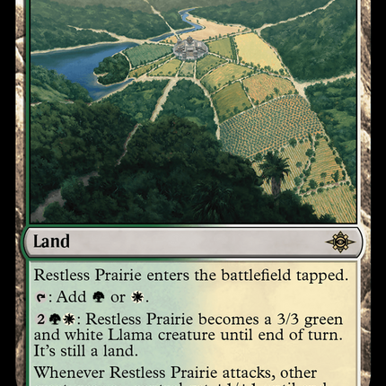 Restless Prairie (LCI-281) - The Lost Caverns of Ixalan