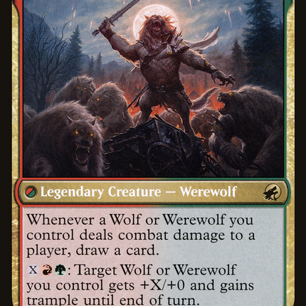 Tovolar, Dire Overlord // Tovolar, the Midnight Scourge (MID-246) - Innistrad: Midnight Hunt: (Double Faced Transform)