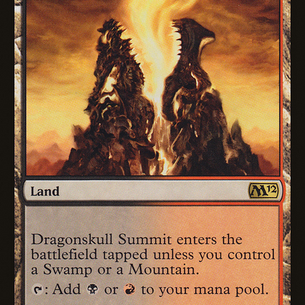 Dragonskull Summit (M12-225) - Magic 2012 Foil