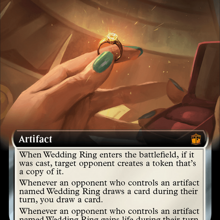 Wedding Ring (WHO-468) - Doctor Who: (Extended Art)