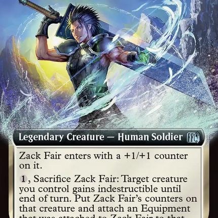 Zack Fair (FIN-435) - FINAL FANTASY: (Extended Art)