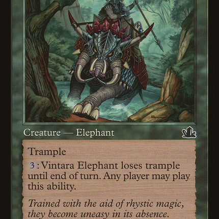 Vintara Elephant (PCY-131) - Prophecy Foil