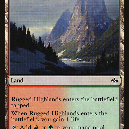 Rugged Highlands (FRF-170) - Fate Reforged
