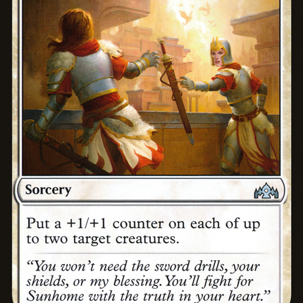 Gird for Battle (GRN-012) - Guilds of Ravnica Foil