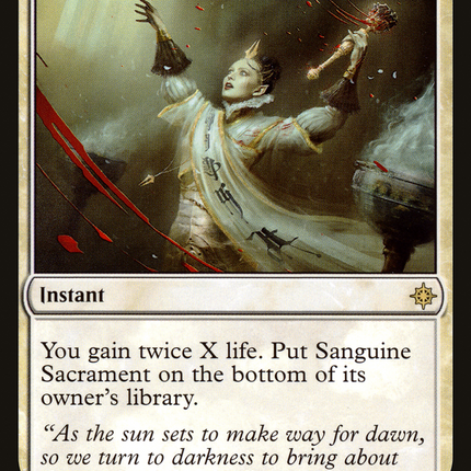 Sanguine Sacrament (XLN-033) - Ixalan Foil