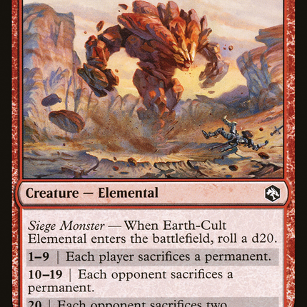 Earth-Cult Elemental (AFR-141) - Adventures in the Forgotten Realms Foil