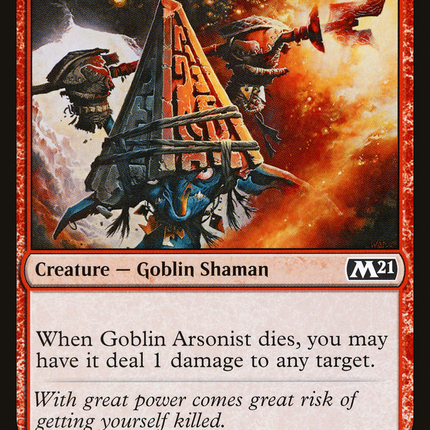Goblin Arsonist (M21-147) - Core Set 2021