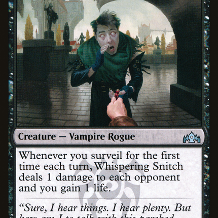 Whispering Snitch (GRN-090) - Guilds of Ravnica Foil