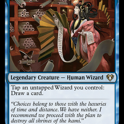 Azami, Lady of Scrolls (CMM-074) - Commander Masters Foil