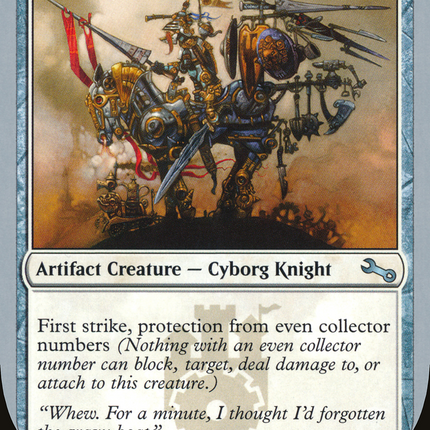 Knight of the Kitchen Sink (UST-012) - Unstable