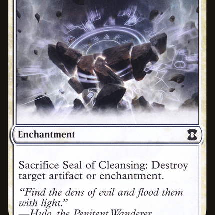 Seal of Cleansing (EMA-026) - Eternal Masters Foil