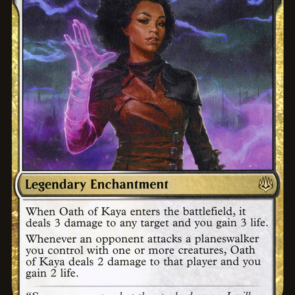 Oath of Kaya (WAR-209) - War of the Spark Foil