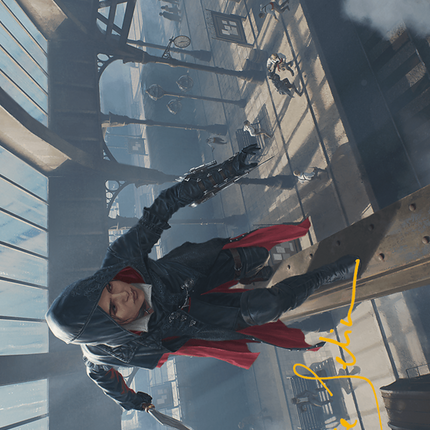Evie Frye Art Card (Gold-Stamped Signature) (ASACR-001) - Assassin's Creed Art Series (Borderless)
