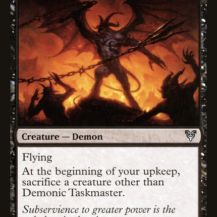 Demonic Taskmaster (AVR-095) - Avacyn Restored