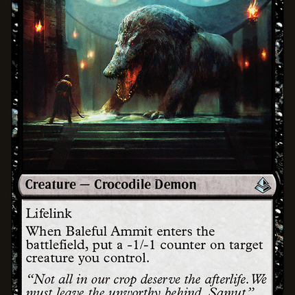 Baleful Ammit (AKH-079) - Amonkhet
