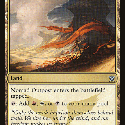 Nomad Outpost (KTK-237) - Khans of Tarkir