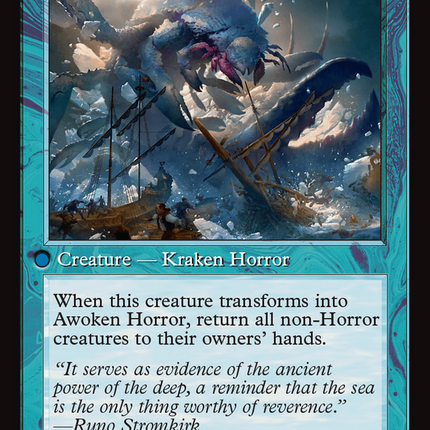Thing in the Ice // Awoken Horror (INR-460) - Innistrad Remastered Foil
