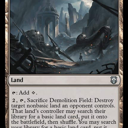 Demolition Field (M3C-335) - Modern Horizons 3 Commander Foil